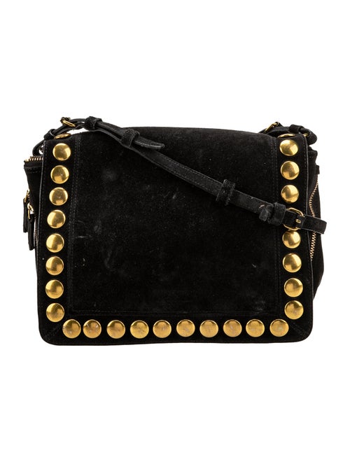 Jérôme Dreyfuss Suede Shoulder Bag