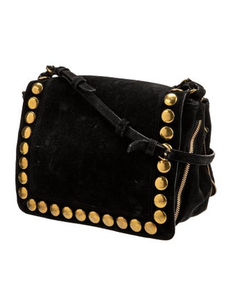 Jérôme Dreyfuss Suede Shoulder Bag