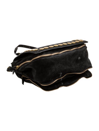 Jérôme Dreyfuss Suede Shoulder Bag