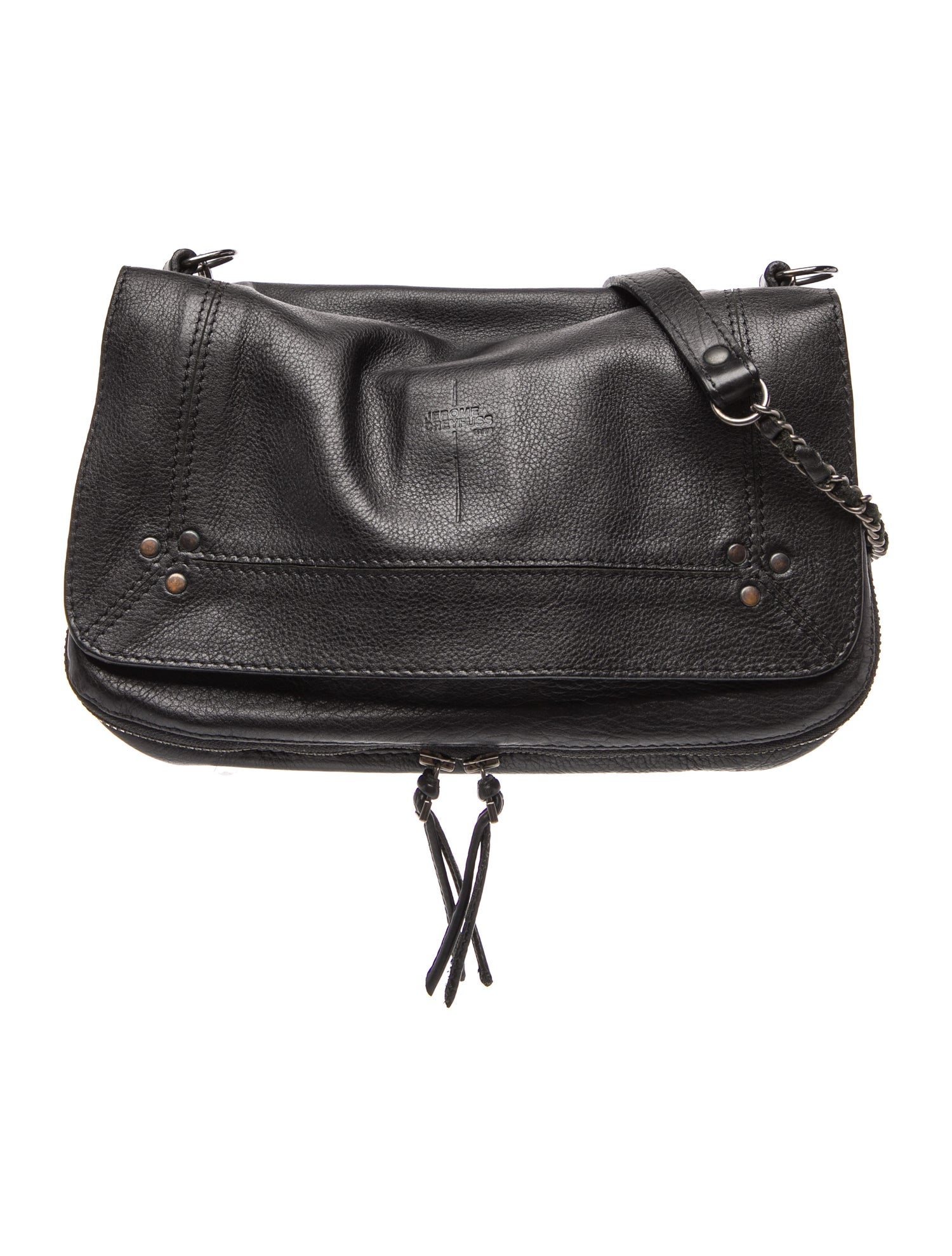 Jérôme Dreyfuss Leather Crossbody Bag