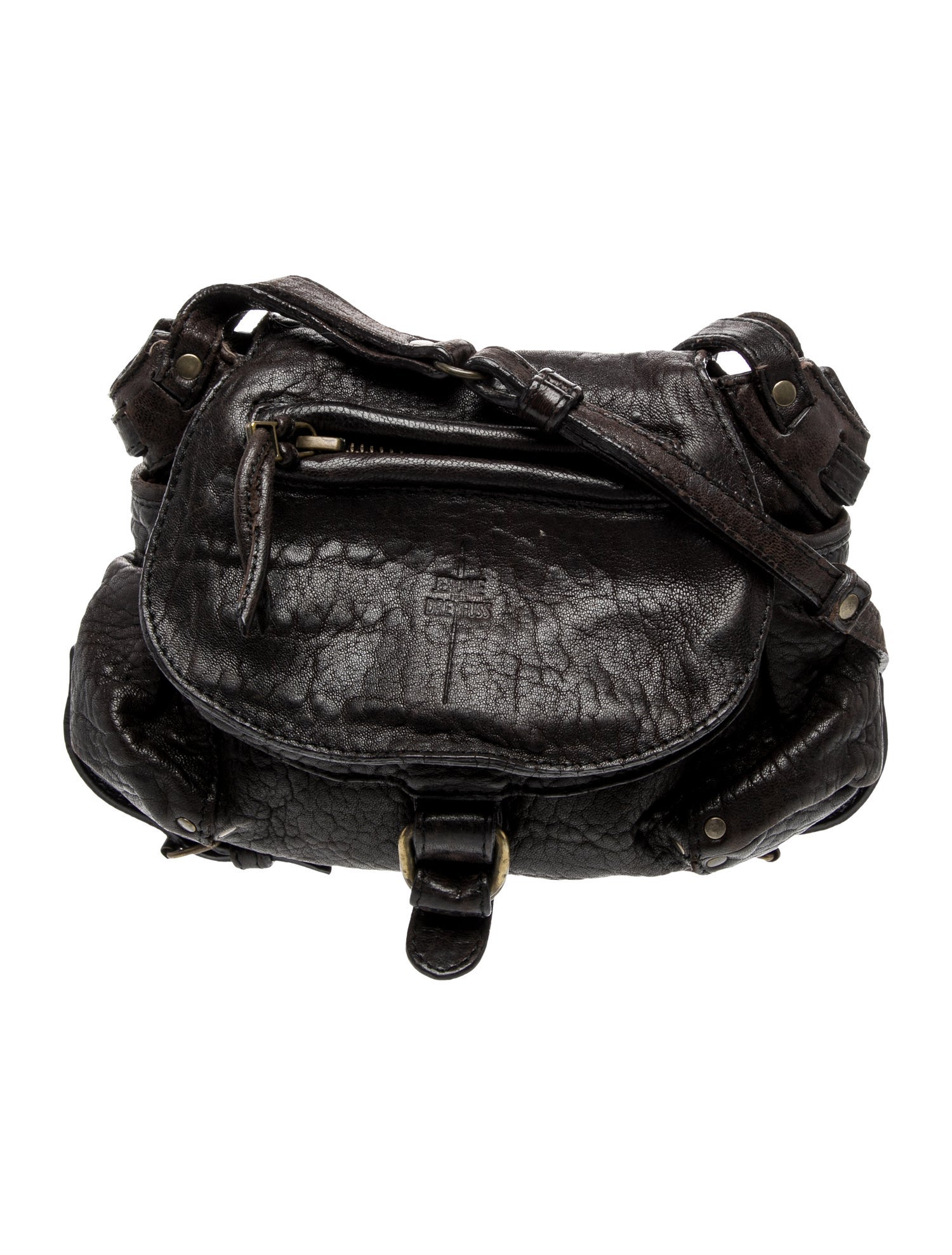 Jérôme Dreyfuss Leather Messenger Bag