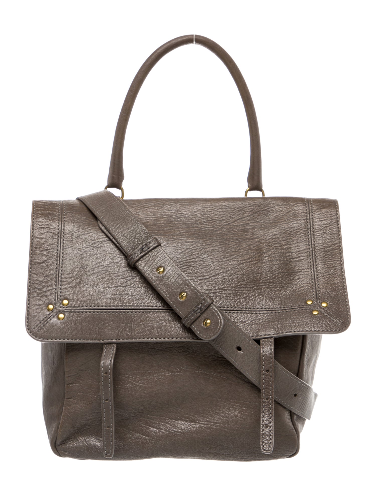 Jérôme Dreyfuss Leather Top Handle Bag