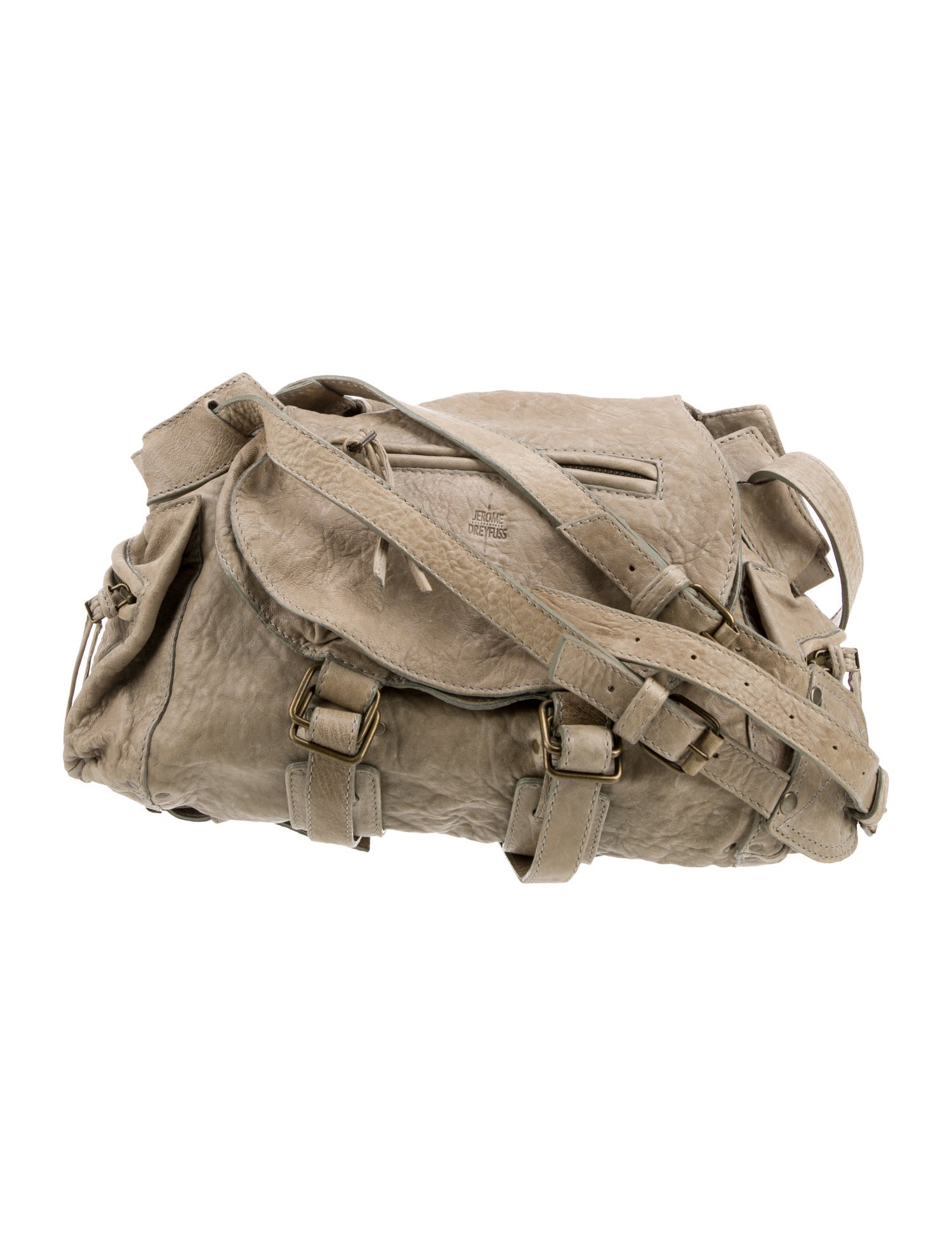 Jérôme Dreyfuss Leather Shoulder Bag