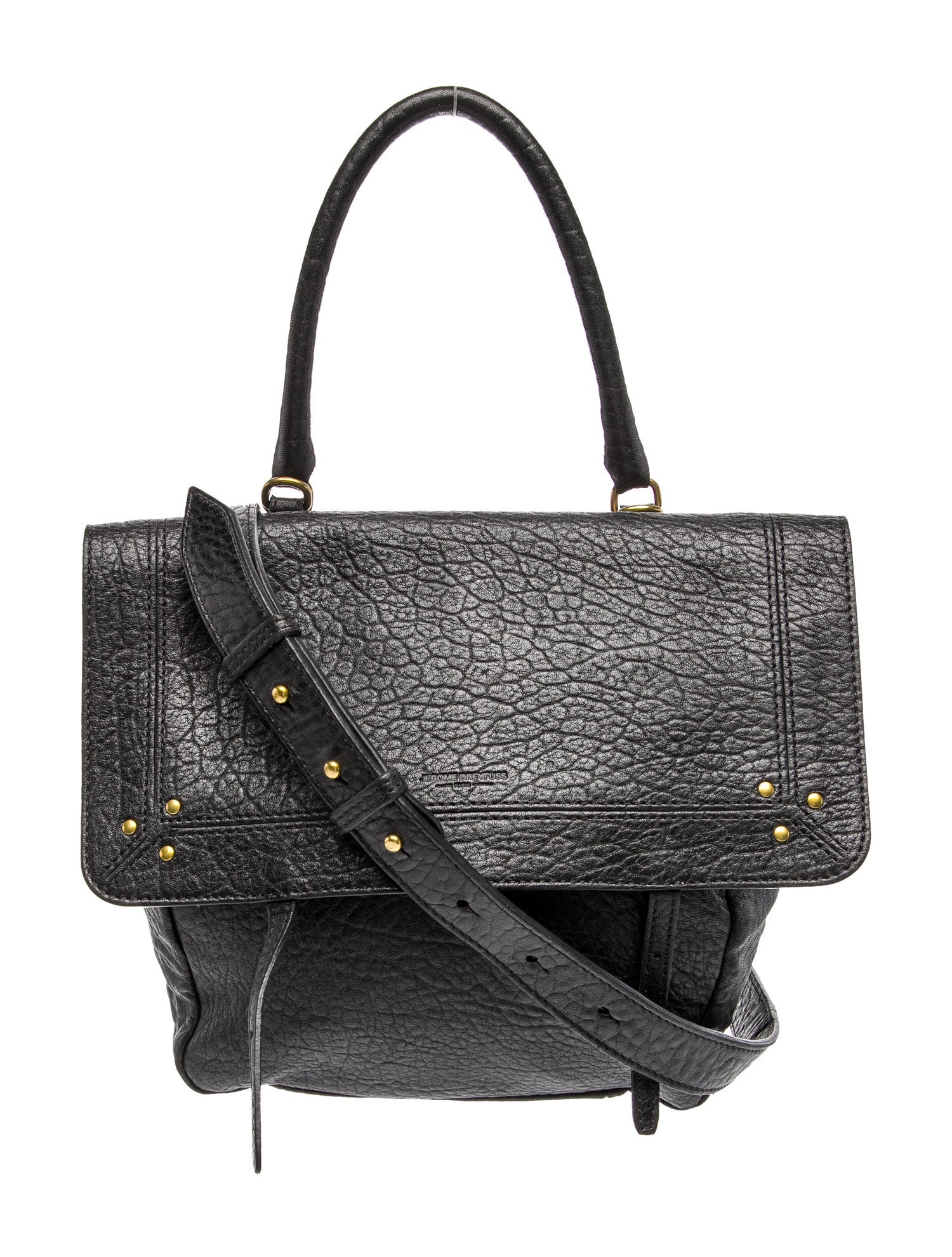 Jérôme Dreyfuss Leather Shoulder Bag