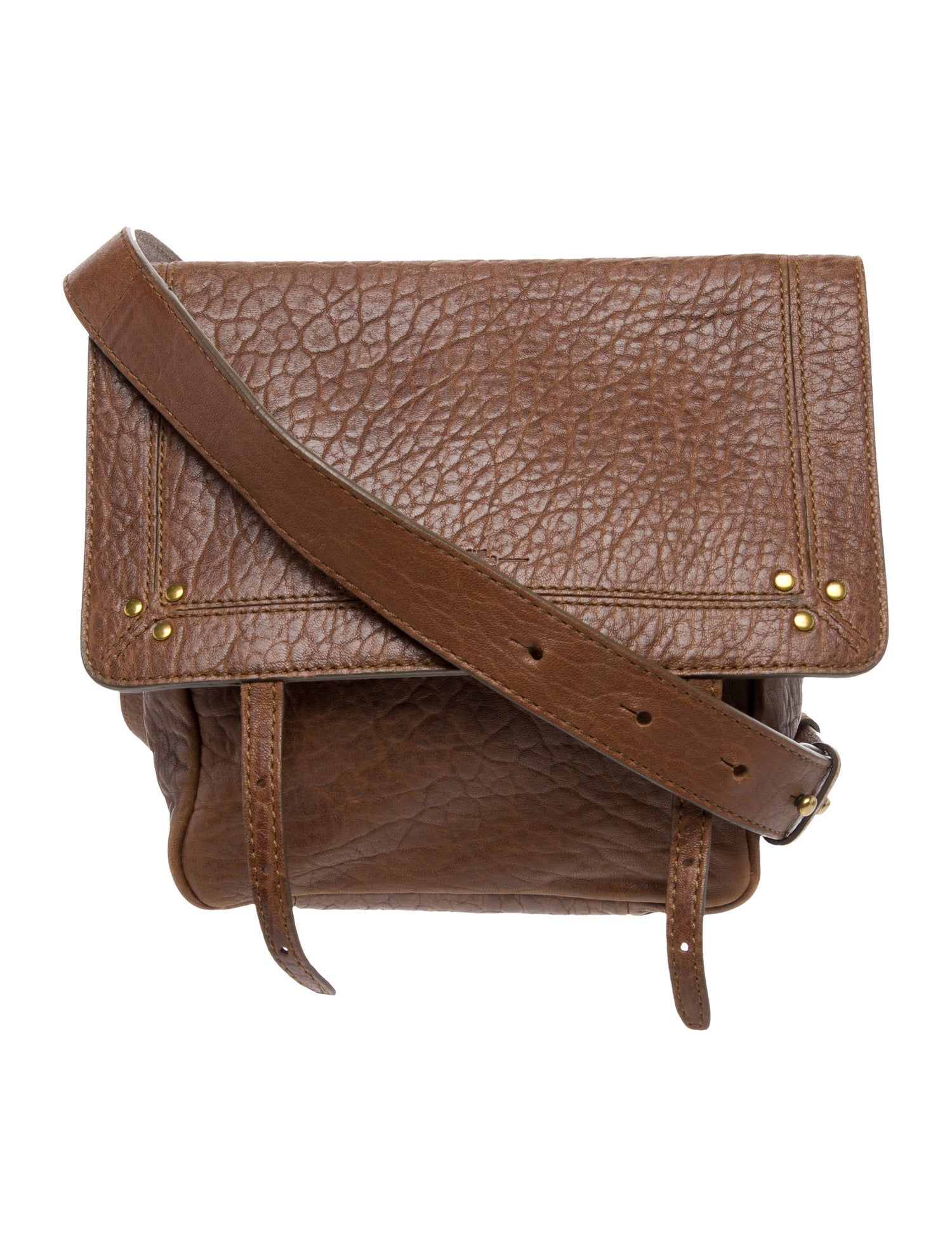 Jérôme Dreyfuss Leather Messenger Bag