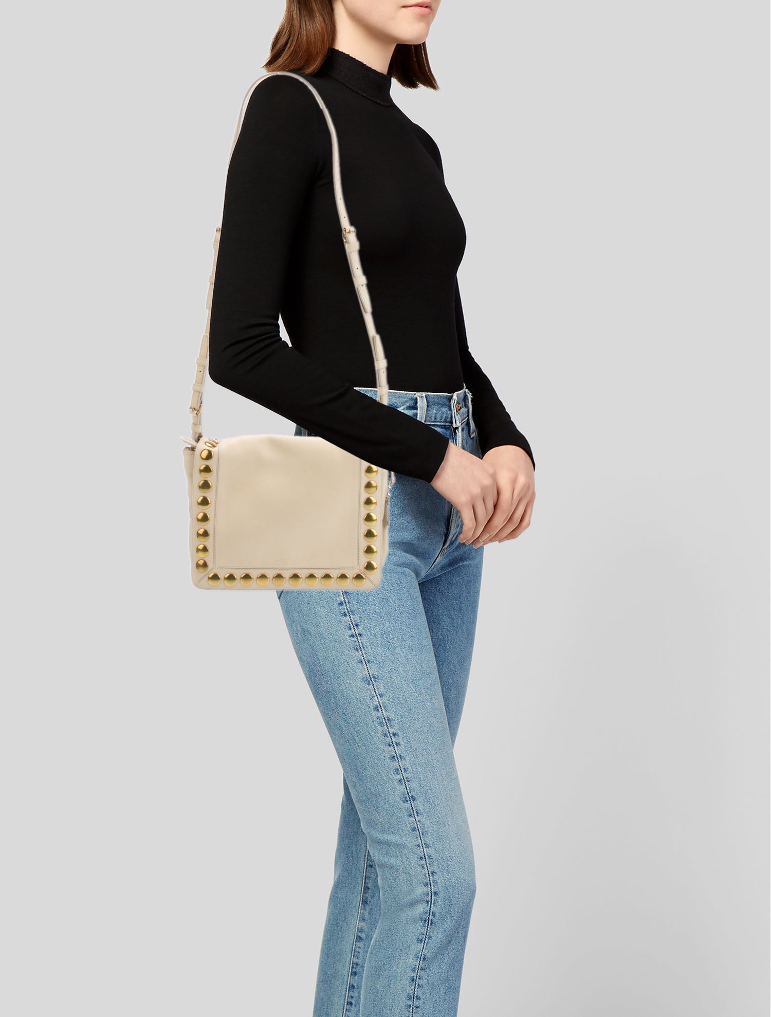 Jérôme Dreyfuss Leather Crossbody Bag w/ Tags