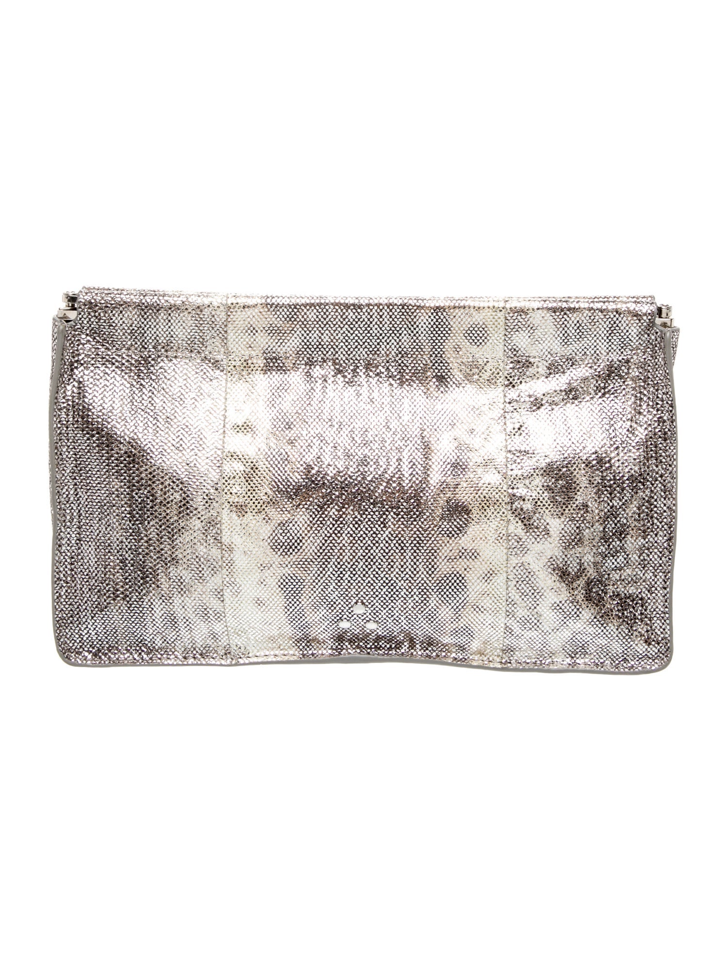 Jérôme Dreyfuss Snakeskin Clutch