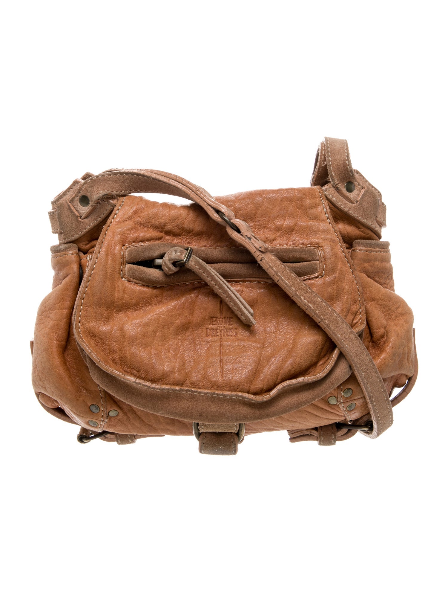 Jérôme Dreyfuss Leather Crossbody Bag