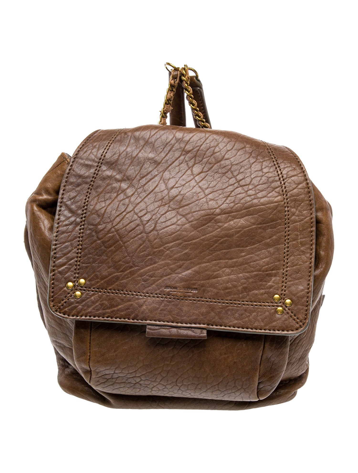 Jérôme Dreyfuss Leather Backpack