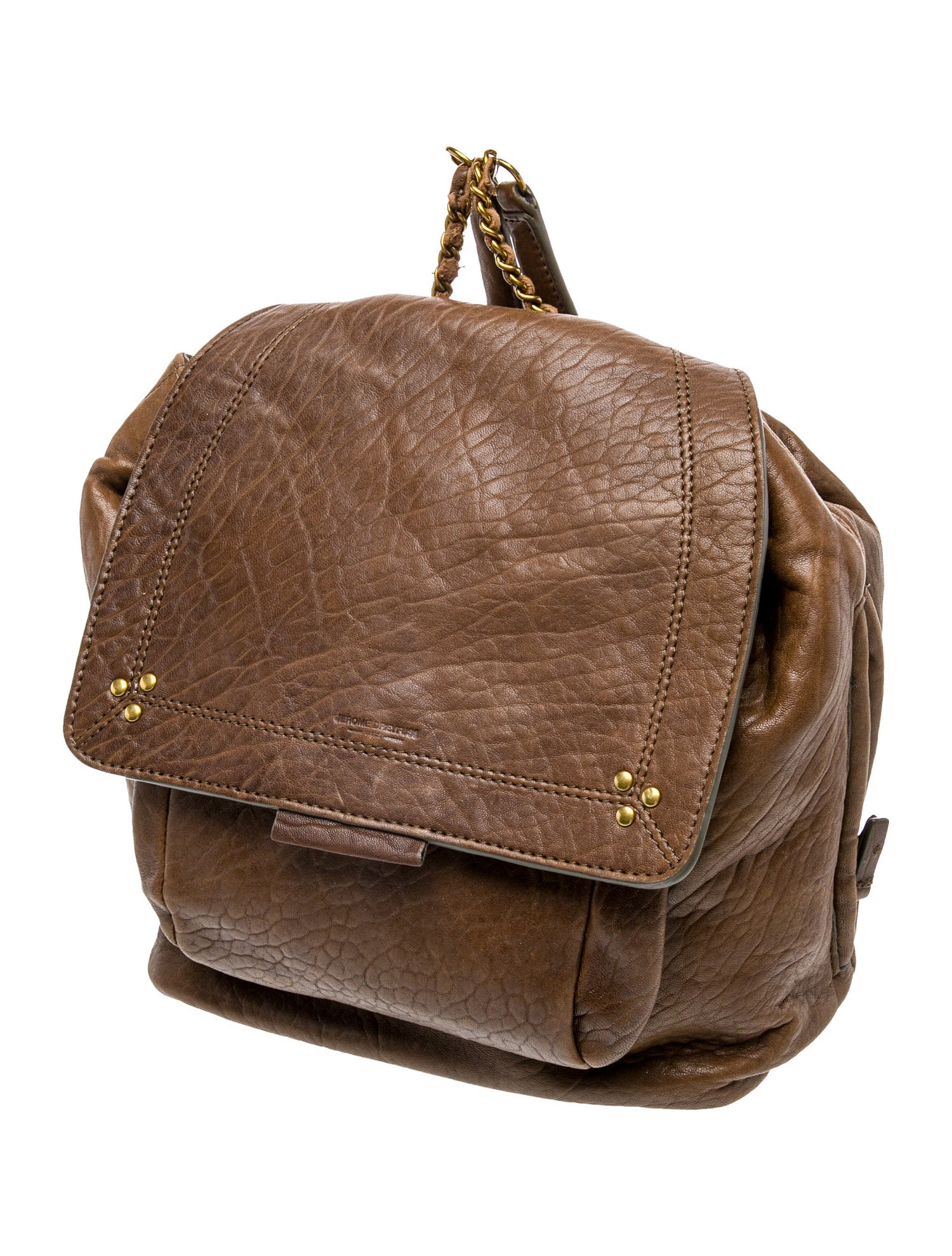 Jérôme Dreyfuss Leather Backpack