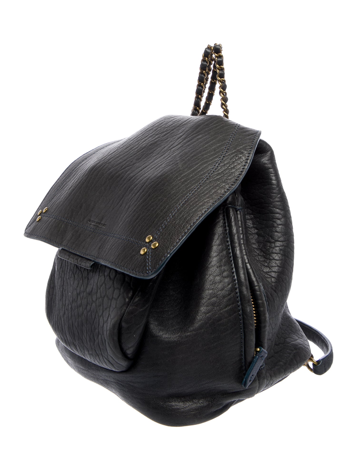 Jérôme Dreyfuss Leather Backpack