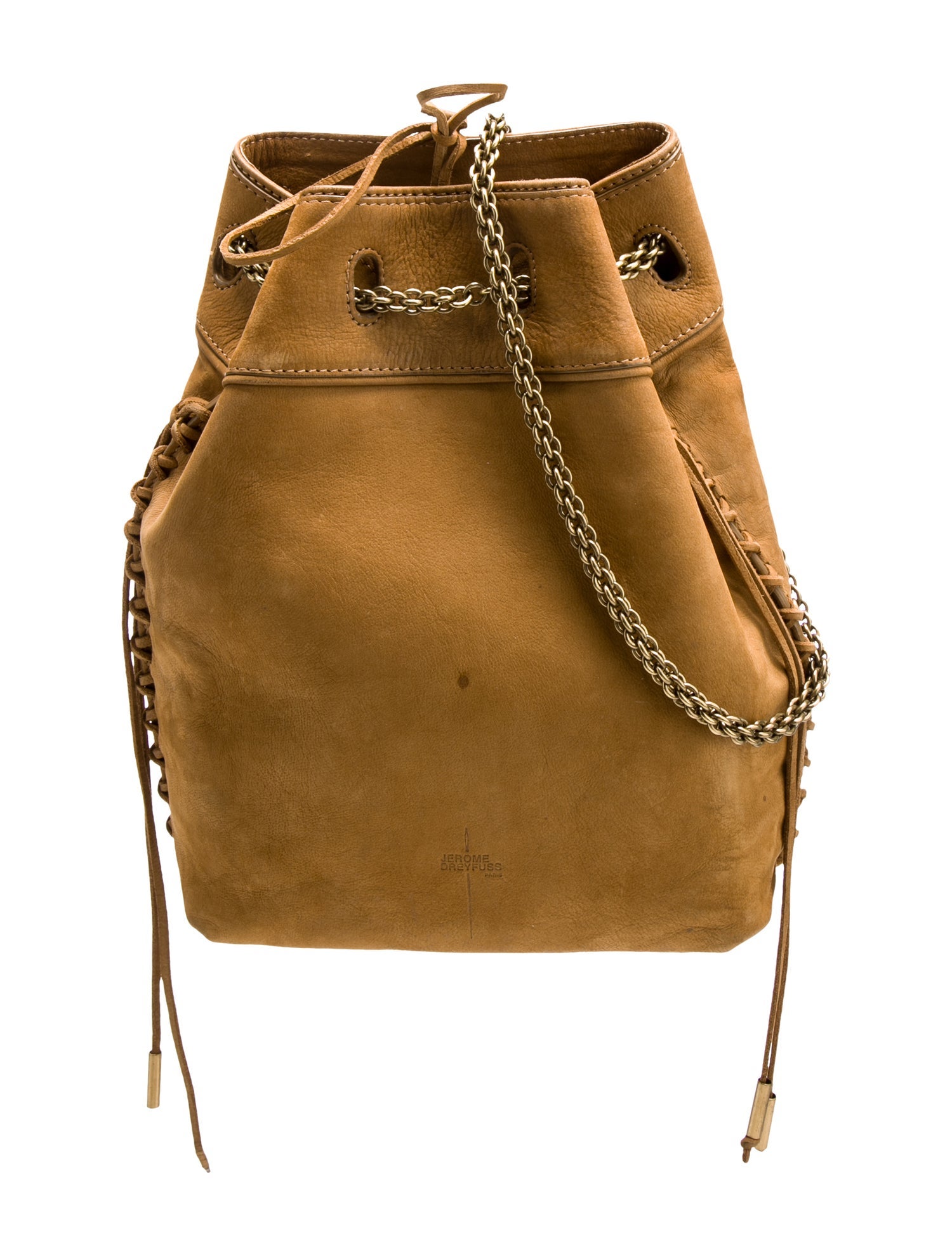 Jérôme Dreyfuss Suede Bucket Bag