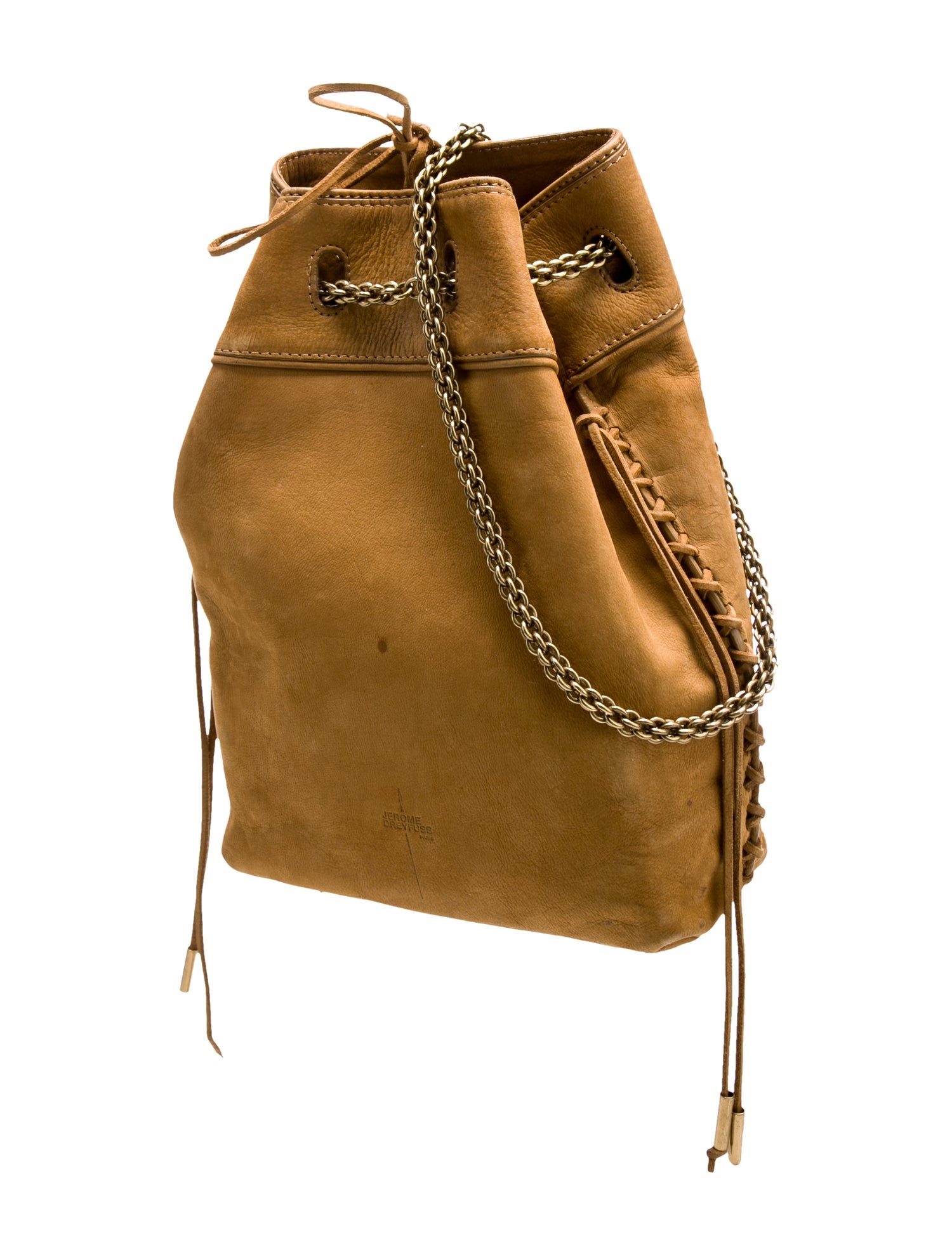 Jérôme Dreyfuss Suede Bucket Bag