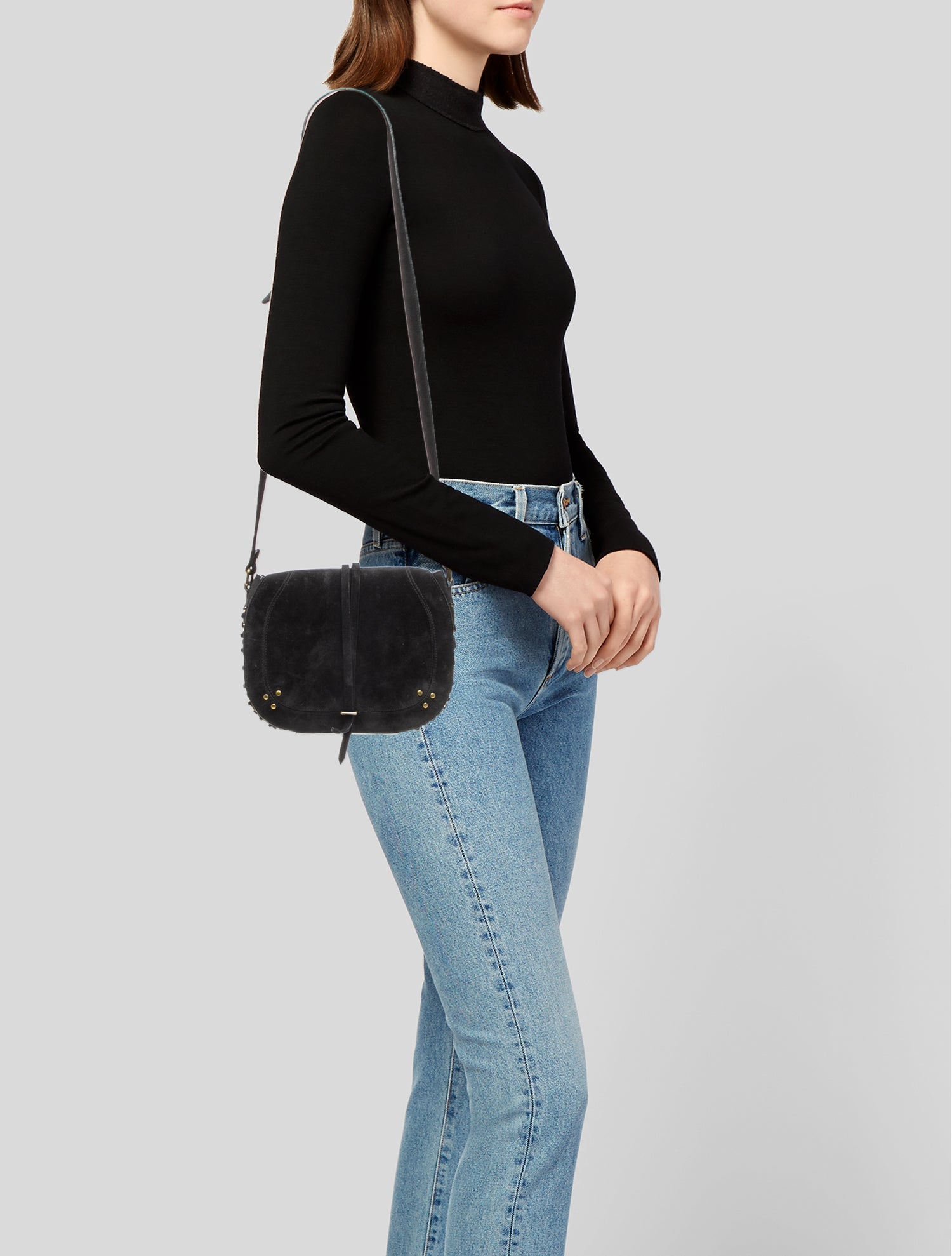 Jérôme Dreyfuss Suede Crossbody Bag