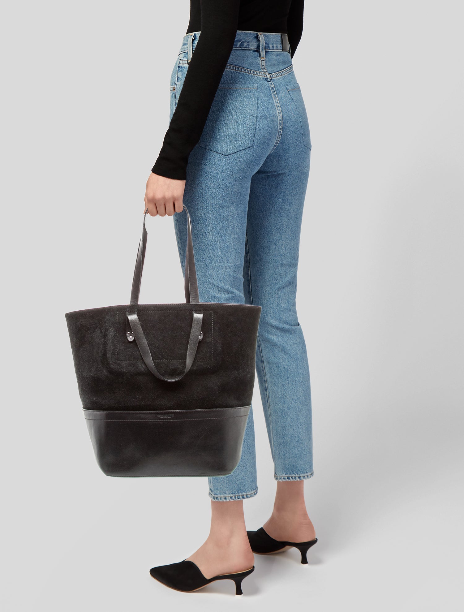 Jérôme Dreyfuss Suede Bucket Bag