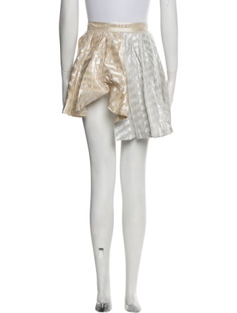 Jourden Striped Mini Skirt