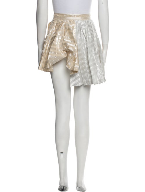 Jourden Striped Mini Skirt