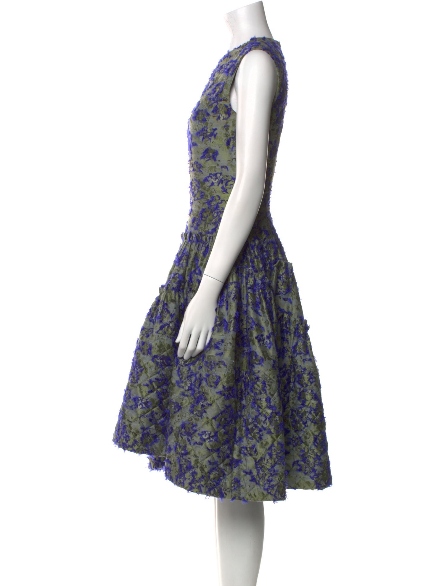 Jourden Floral Print Midi Length Dress
