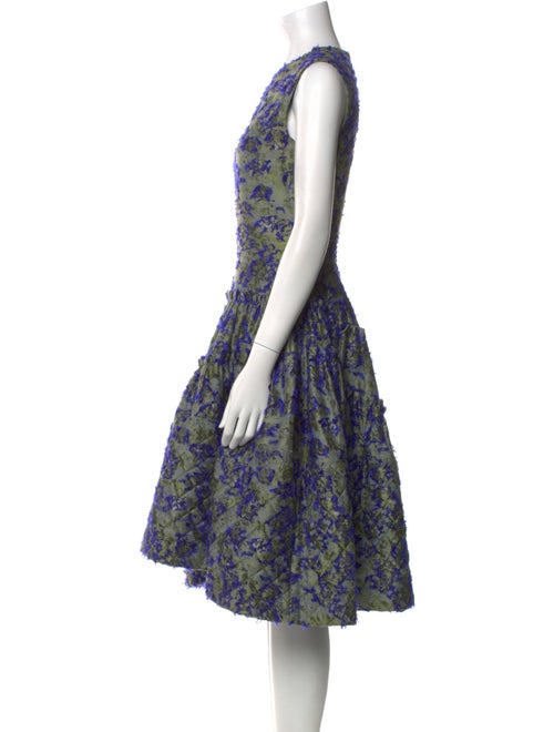 Jourden Floral Print Midi Length Dress