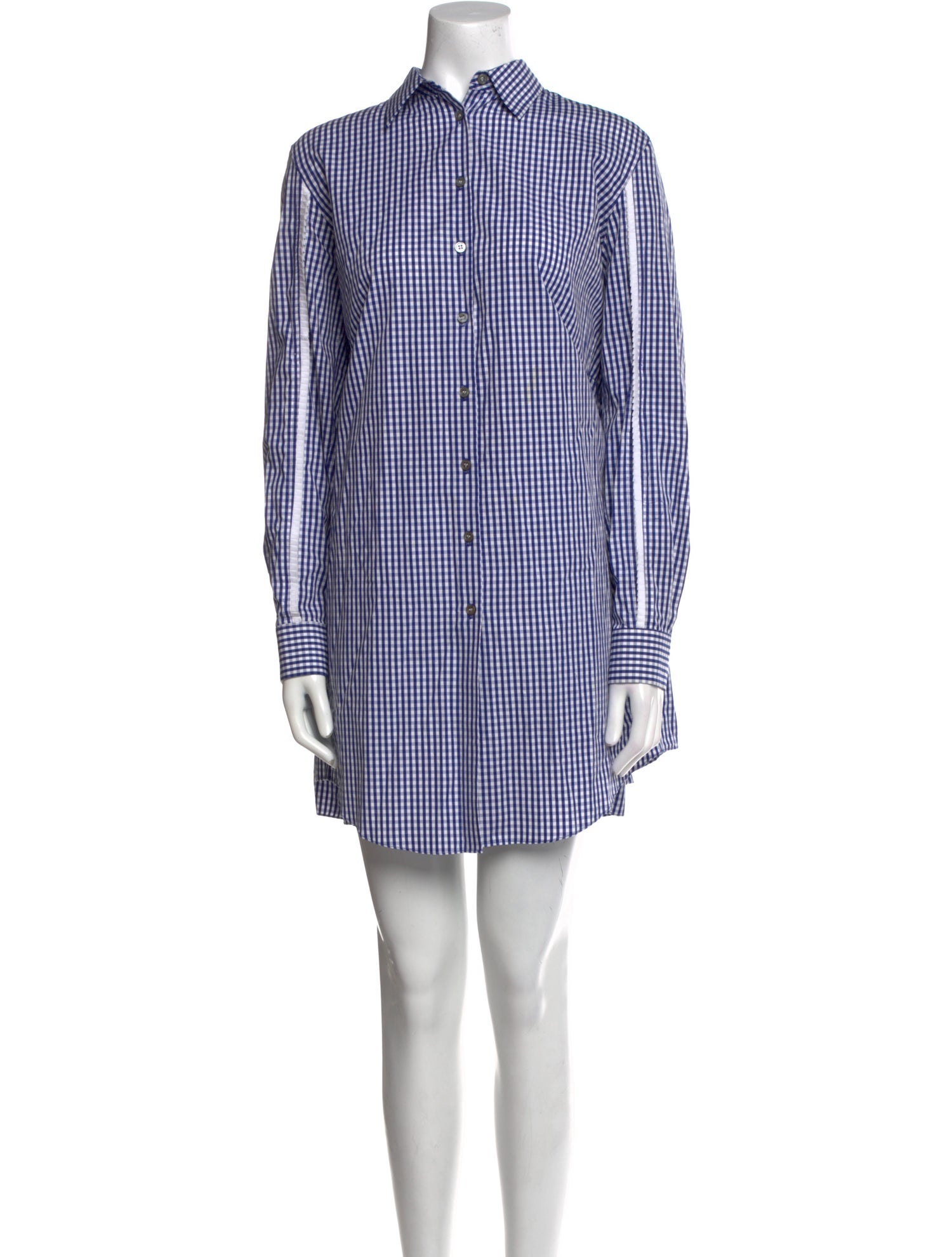 Jourden Plaid Print Mini Dress