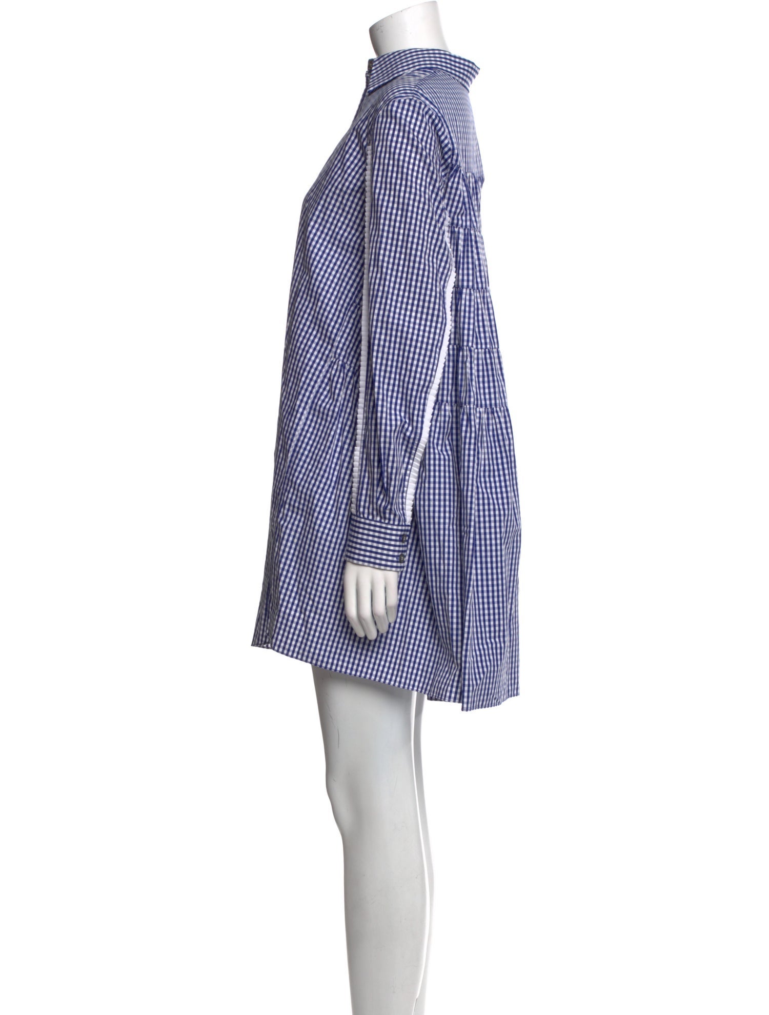 Jourden Plaid Print Mini Dress