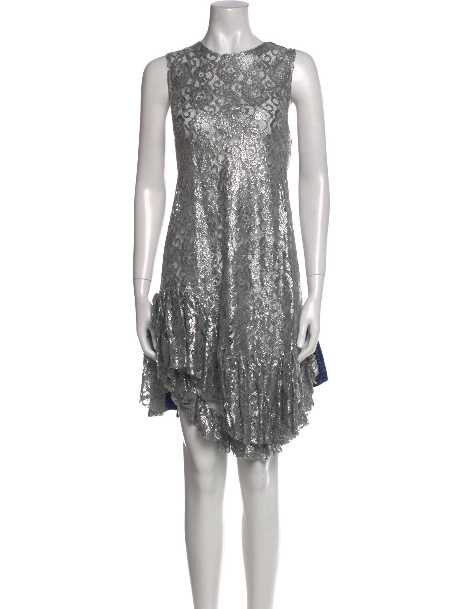 Jourden Crew Neck Knee-Length Dress