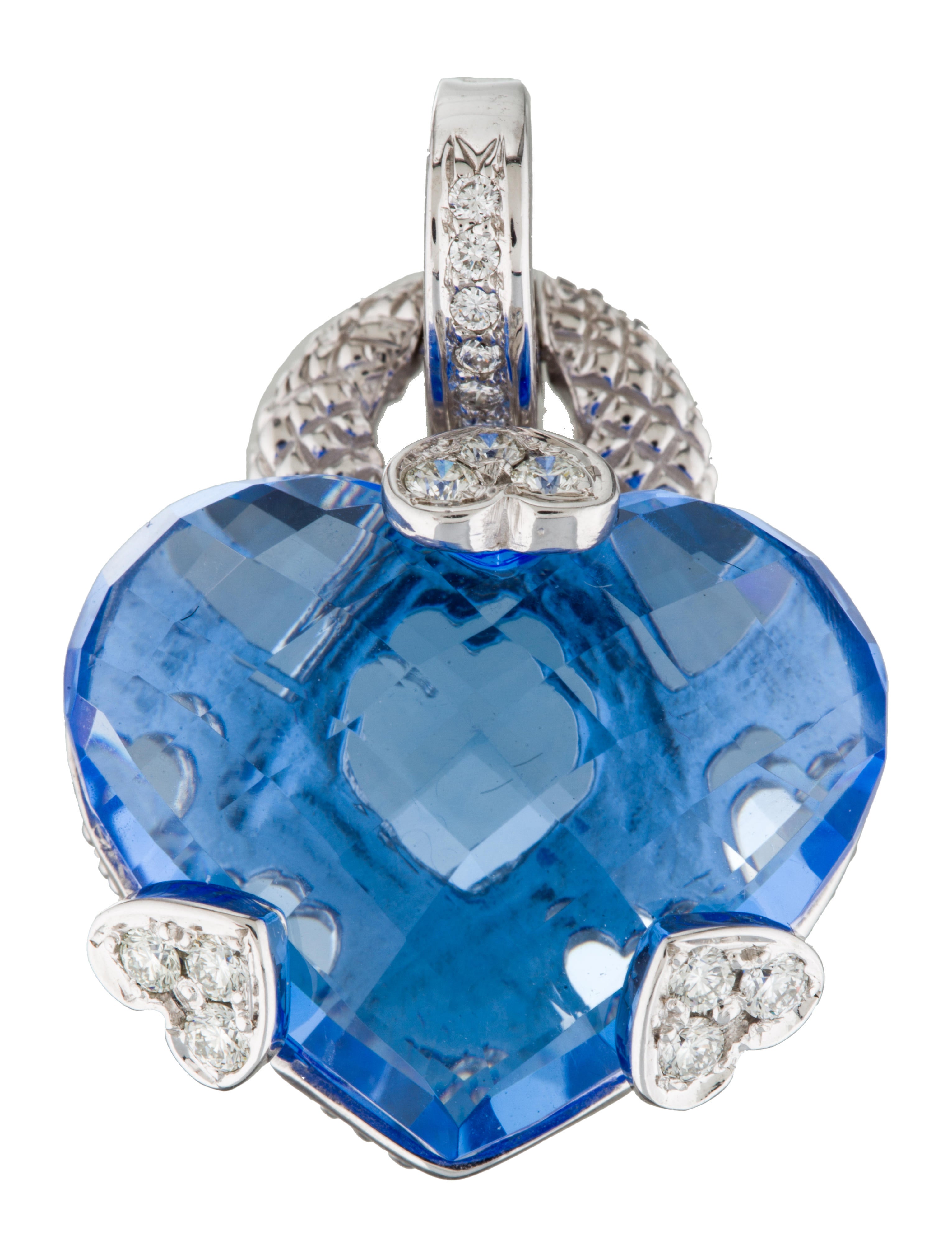 Judith Ripka Heart Enhancer Necklaces JRK21323 The RealReal