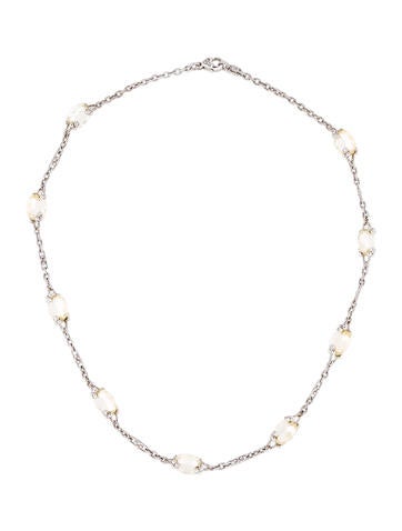Judith Ripka Olivia Canary Crystal Station Necklace