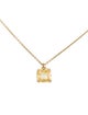 Judith Ripka 14K Canary Crystal Pendant Necklace