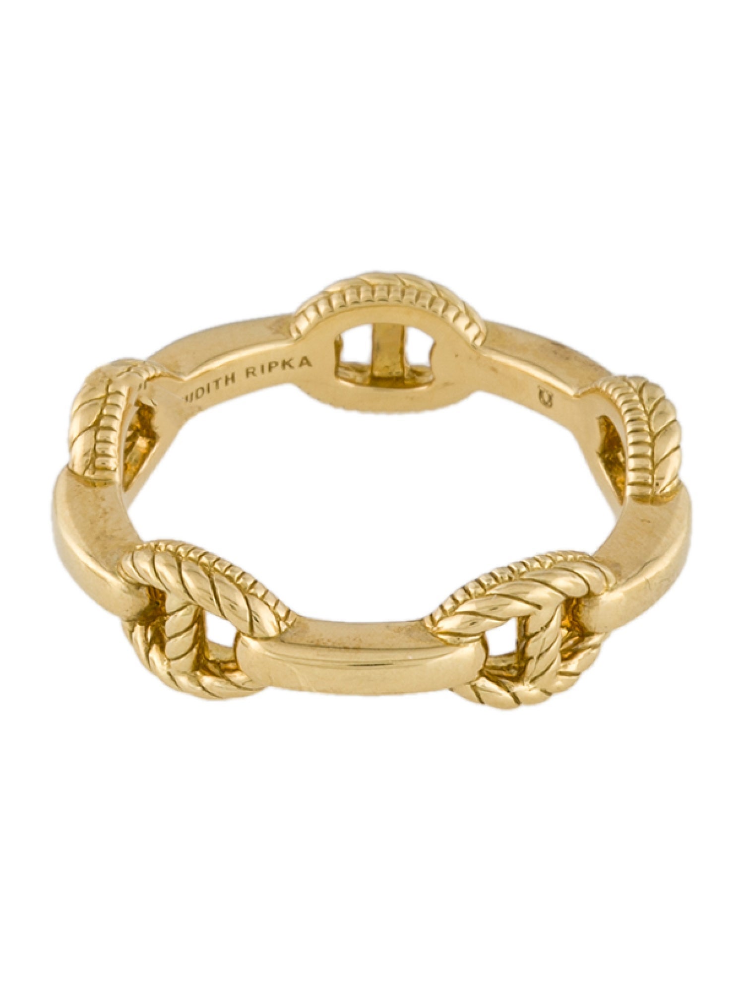 Judith Ripka 18K Vienna Stacking Ring
