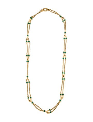 Judith Ripka Chain Chalcedony Ocean Reef Statement Necklace