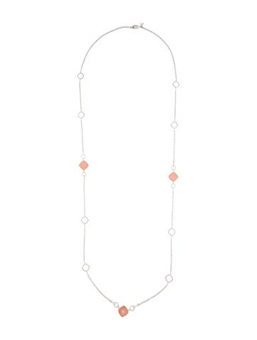 Judith Ripka Station Opal Long Necklace