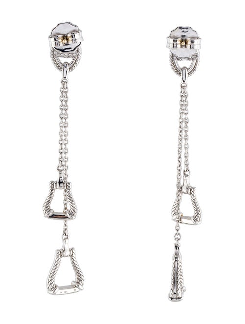 Judith Ripka Vienna Double Stirrup Drop Earrings