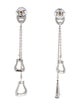 Judith Ripka Vienna Double Stirrup Drop Earrings