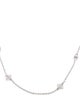 Judith Ripka 18K Diamond Station Necklace