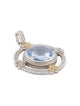 Judith Ripka Quartz & Diamond Pendant
