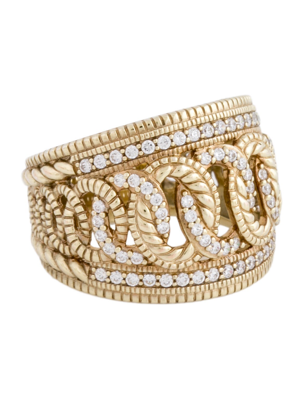 Judith Ripka Cubic Zirconia Dome Ring