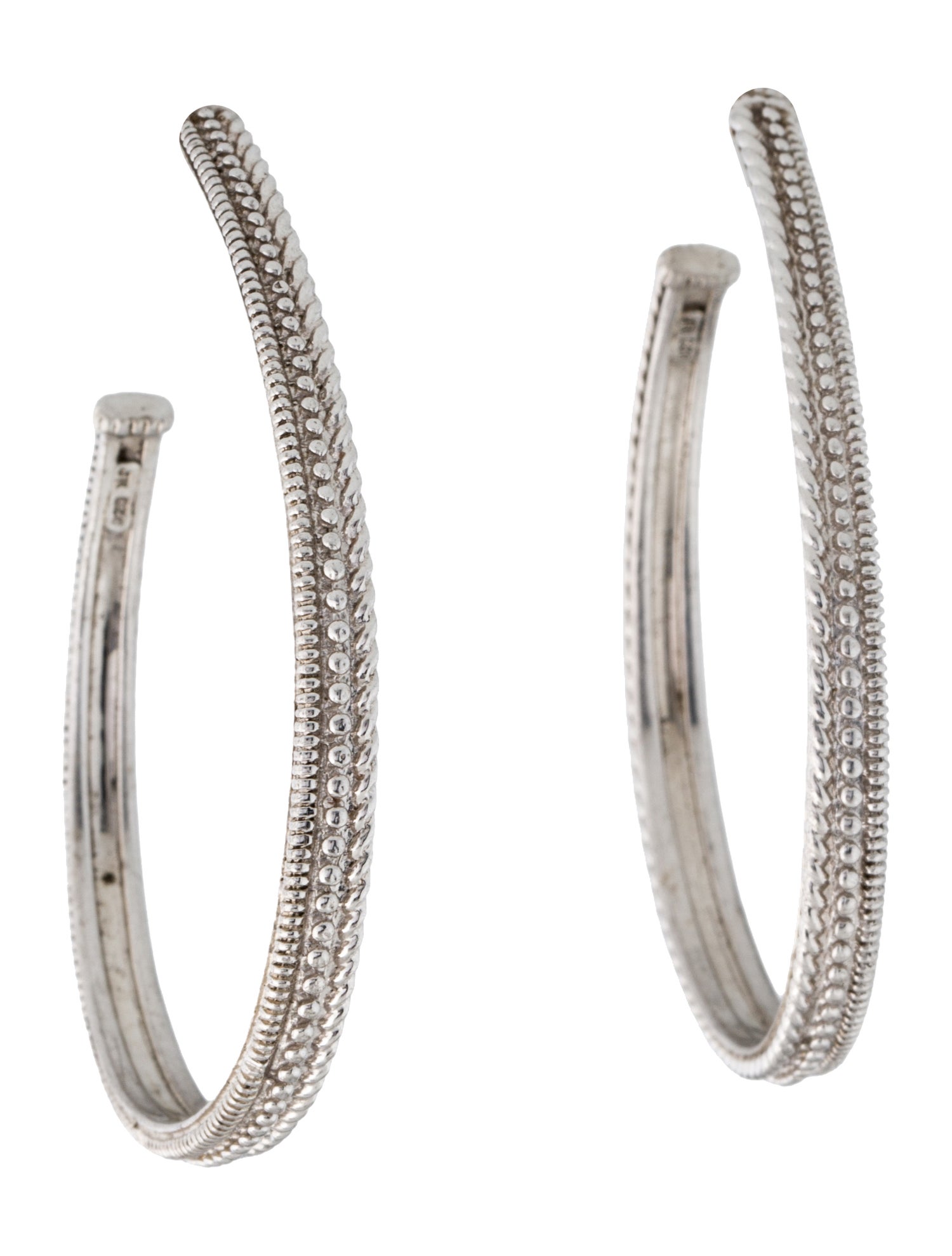 Judith Ripka Marina Hoop Earrings