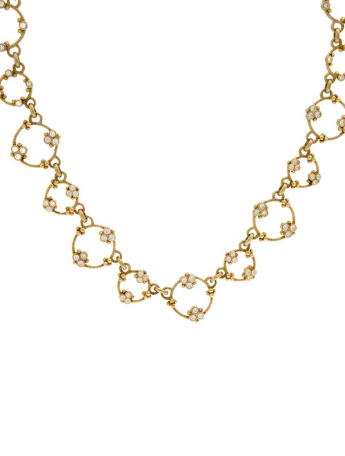 Judith Ripka 18K Diamond Chain Necklace