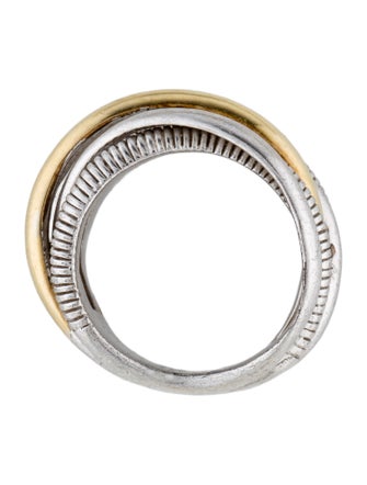 Judith Ripka Two-Tone Five Row Highway Band