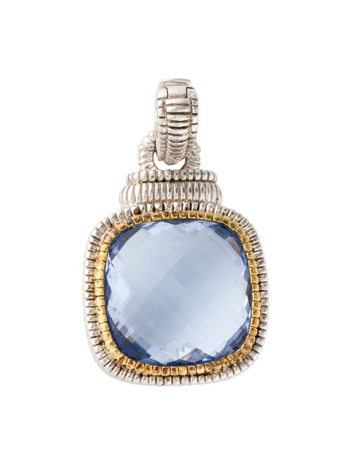 Judith Ripka Synthetic Quartz Pendant