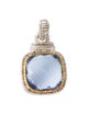 Judith Ripka Synthetic Quartz Pendant