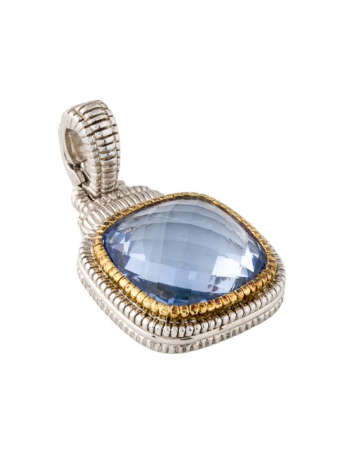 Judith Ripka Synthetic Quartz Pendant