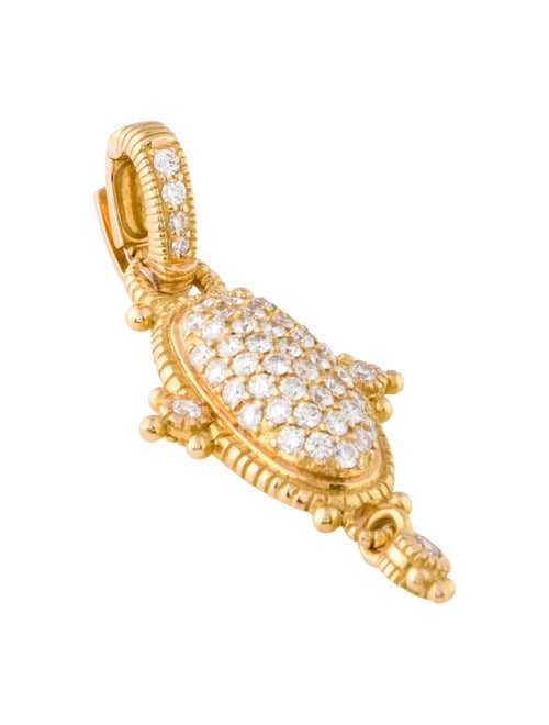 Judith Ripka 18K Diamond Arielle Pavé Pendant