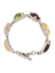 Judith Ripka Mutlistone Link Bracelet