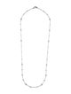 Judith Ripka Synthetic Quartz Station Necklace