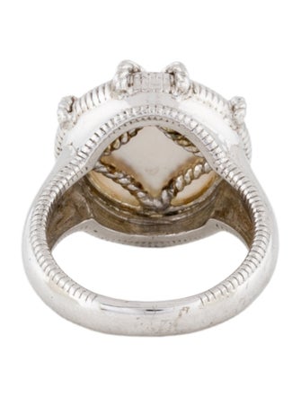 Judith Ripka Mother Of Pearl Cocktail Ring