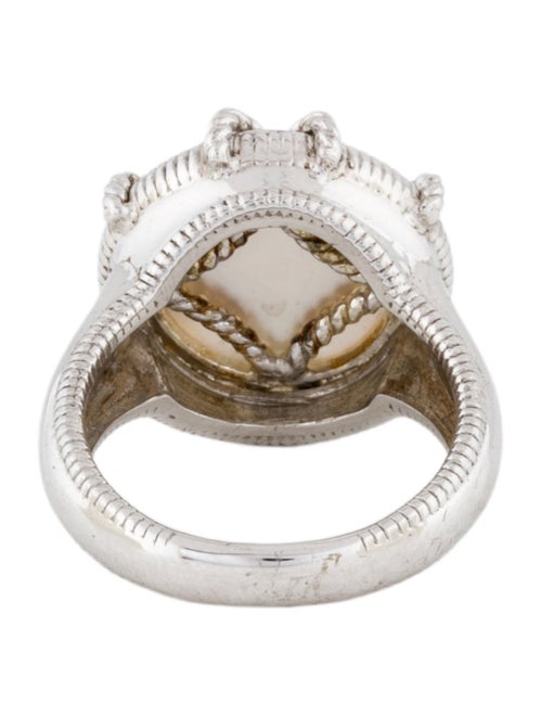 Judith Ripka Mother Of Pearl Cocktail Ring