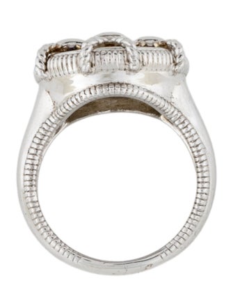 Judith Ripka Mother Of Pearl Cocktail Ring