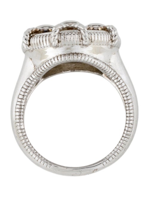 Judith Ripka Mother Of Pearl Cocktail Ring